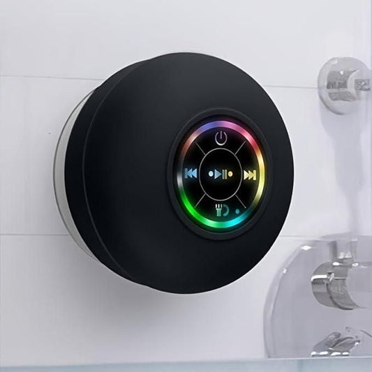Waterproof Bluetooth Speaker with Suction Cup – Portable &amp; Loud